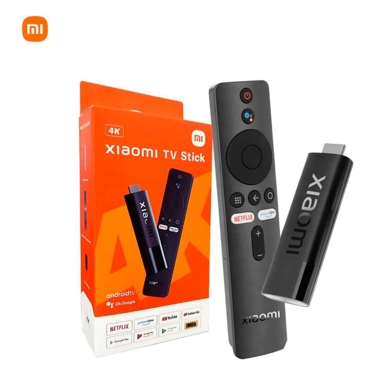 XIAOMI - Xiaomi TV Stick 4K 8GB Chromecast Versión Global