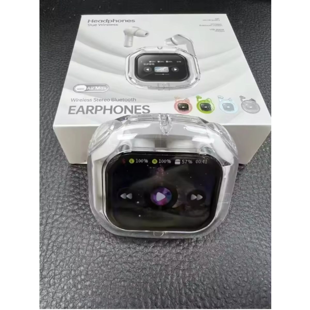 GENERICO - AUDIFONOS CON PANTALLA TACTIL BLUETHOOT PANTALLA DIGITAL