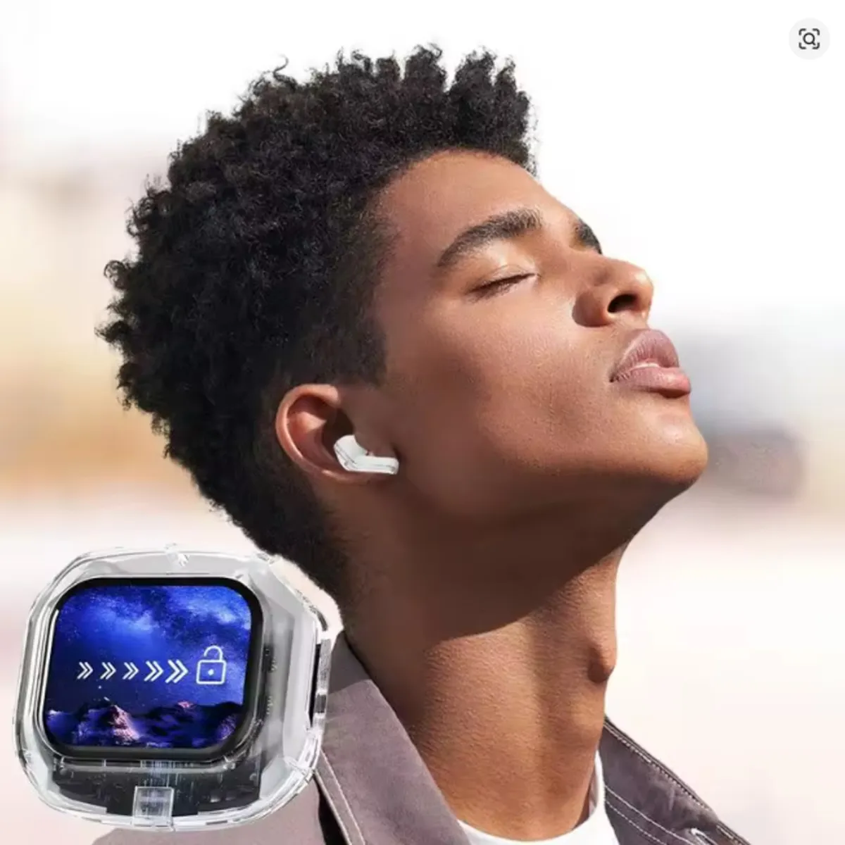 GENERICO - AUDIFONOS CON PANTALLA TACTIL BLUETHOOT CANCELACION DE RUIDO