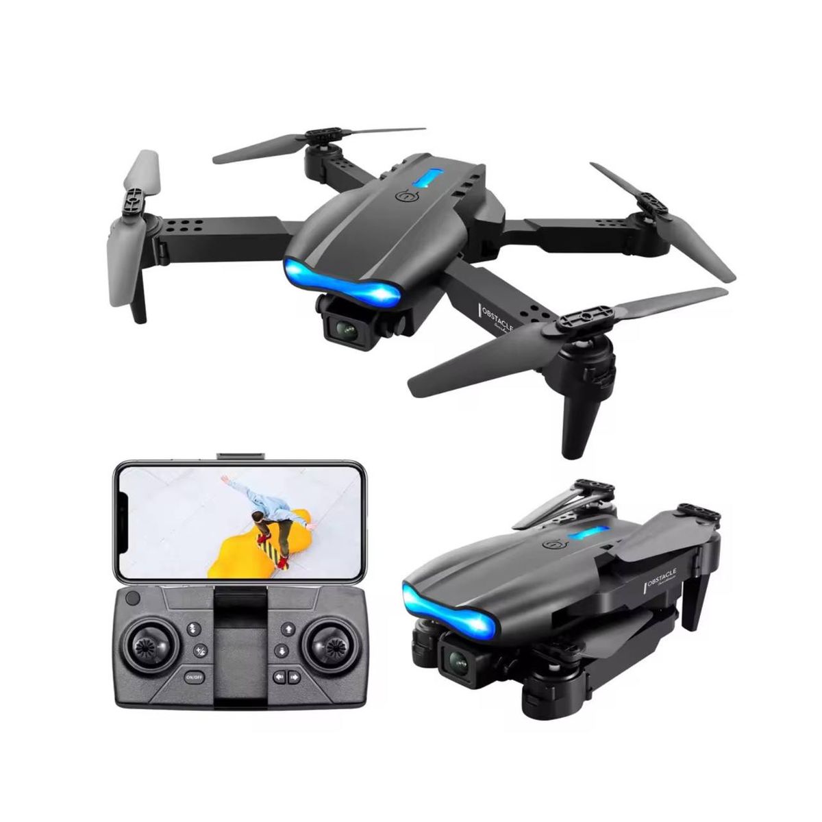 GENERICO - DRONE E99 PRO FHD PARA NIÑOS Y ADULTOS