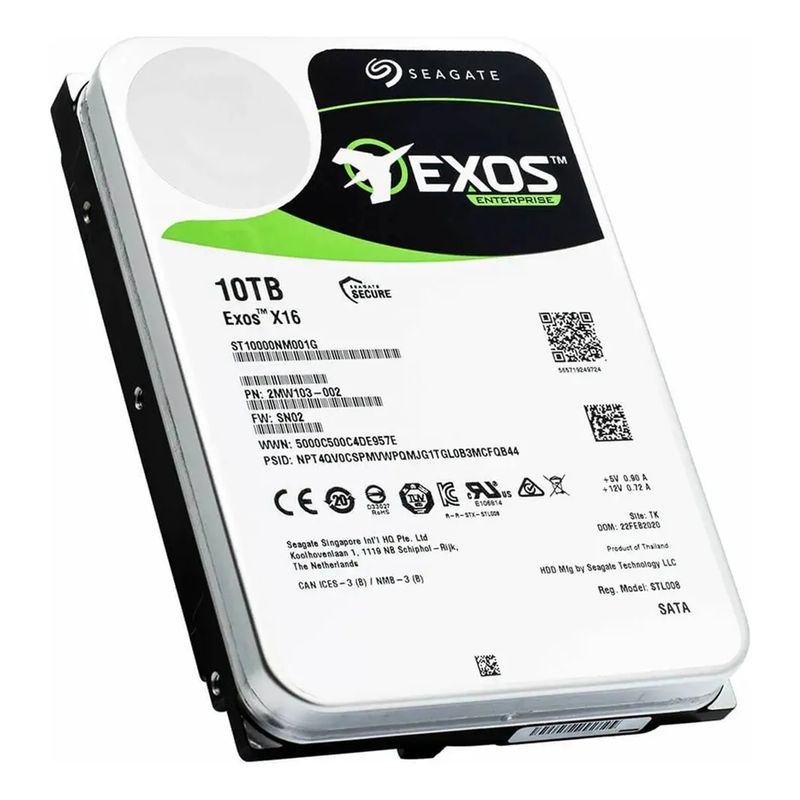 SEAGATE - Seagate St10000nm018g 10tb Sas Exos X18
