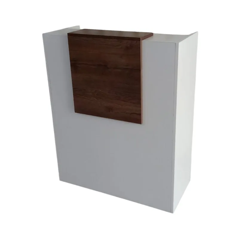 GENERICO - Counter de Recepción Flexx MINI Melamina BlancaBellota