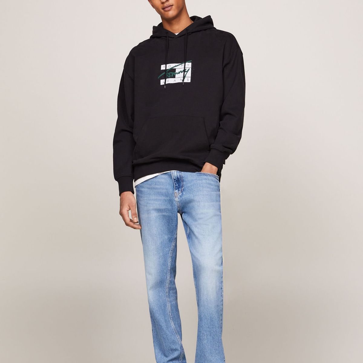 TOMMY HILFIGER - SWEATSHIRT TJM RLX GRAFFITI SIGNATURE HOO