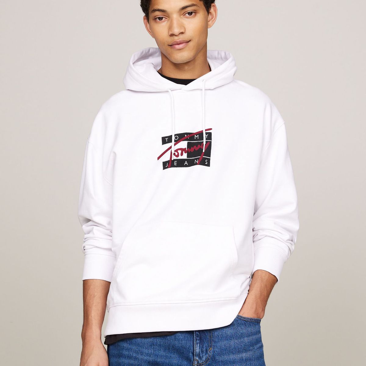 TOMMY HILFIGER - SWEATSHIRT TJM RLX GRAFFITI SIGNATURE HOO