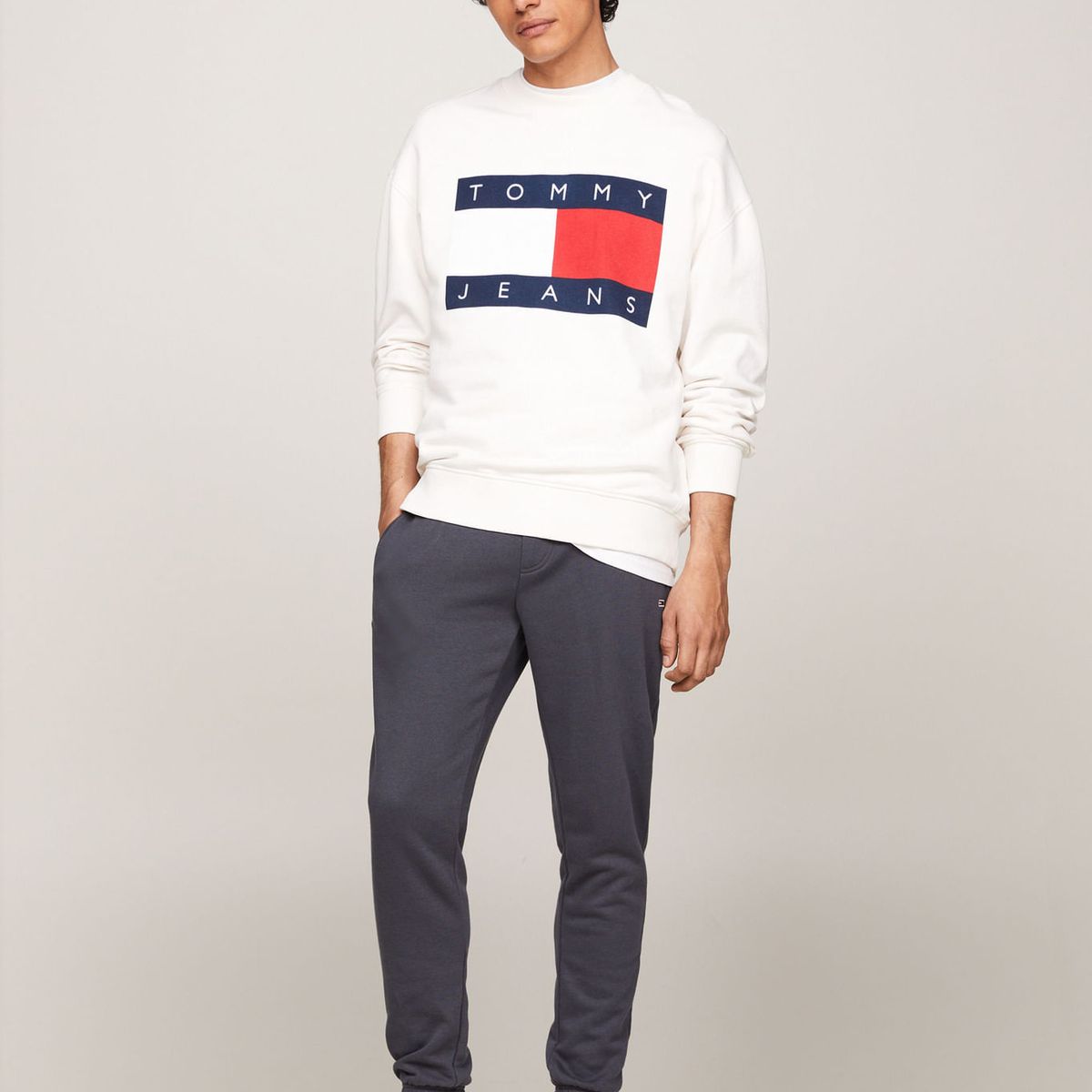 TOMMY HILFIGER - PANTALON TJM SLIM S FLAG SWEATPANT