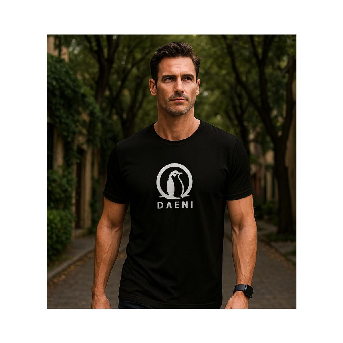 GENERICO - Camiseta Daeni Hombre