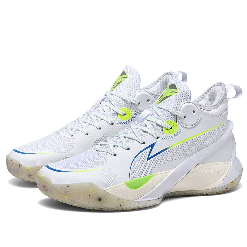 DANWEILE - Zapatillas de baloncesto para estudiantes para hombre-Blanco