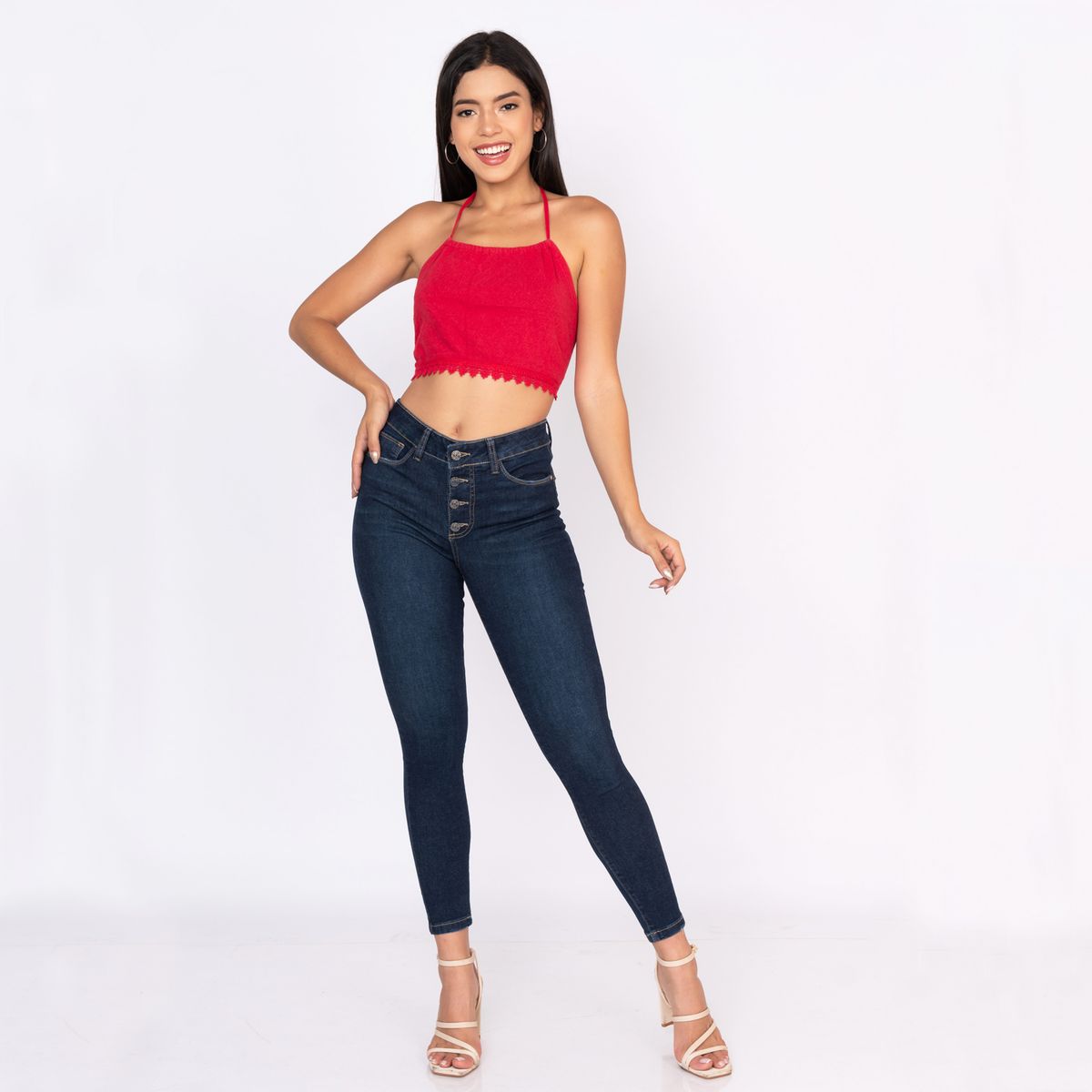 JAROLA - Pantalón Denim Skinny Jarola Lucía