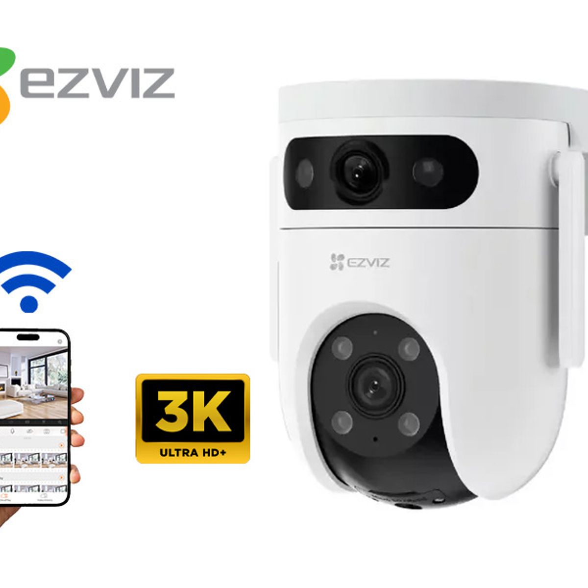 EZVIZ - CAMARA DE SEGURIDAD EXTERIOR H9C 10MP - EZVIZ