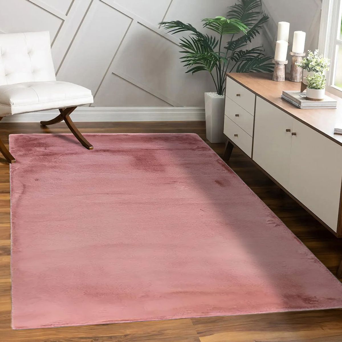 MULTITOP - Alfombra Katrina 120 X 170cm Rosa