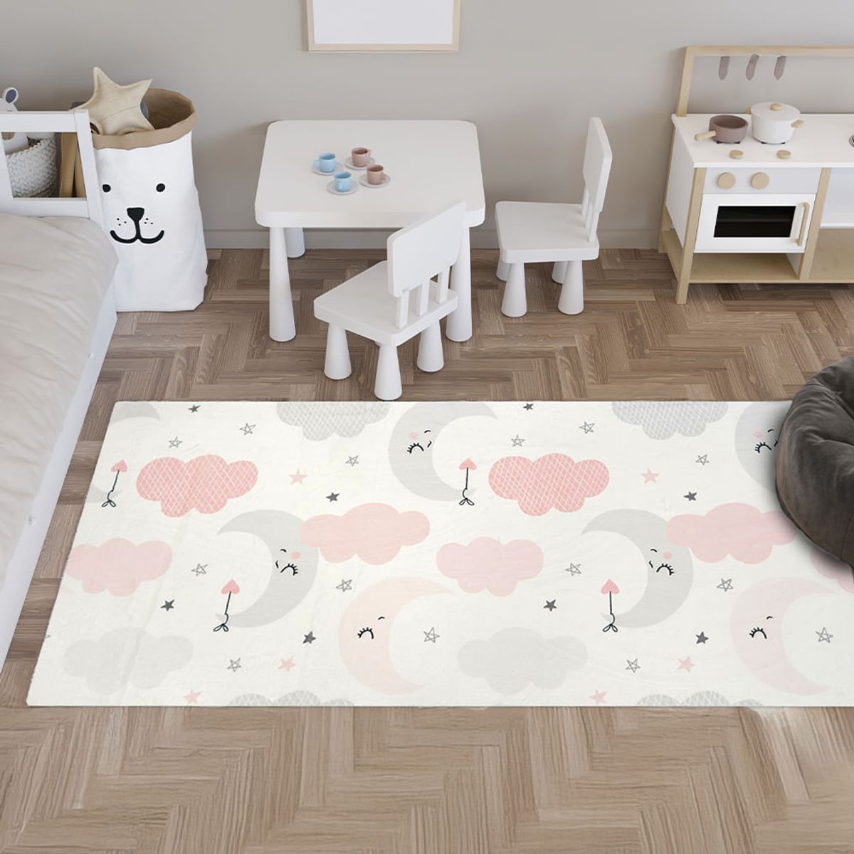 MULTITOP - Alfombra Sweet Moon 80 x 170cm
