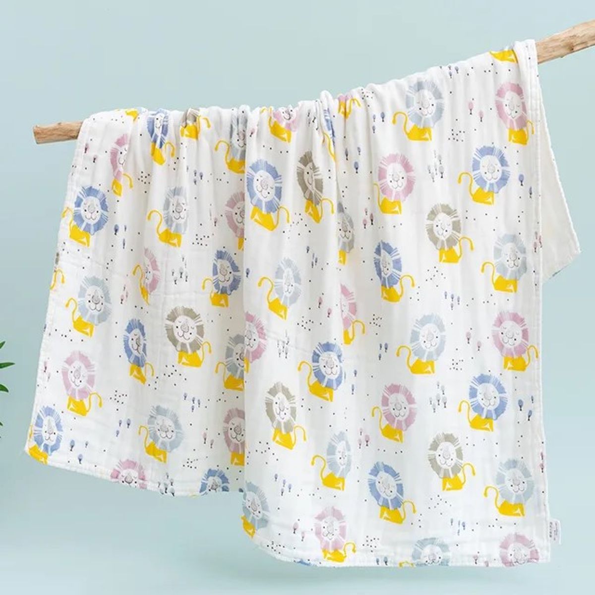 GENERICO - Muselina de algodón bambu - Leon