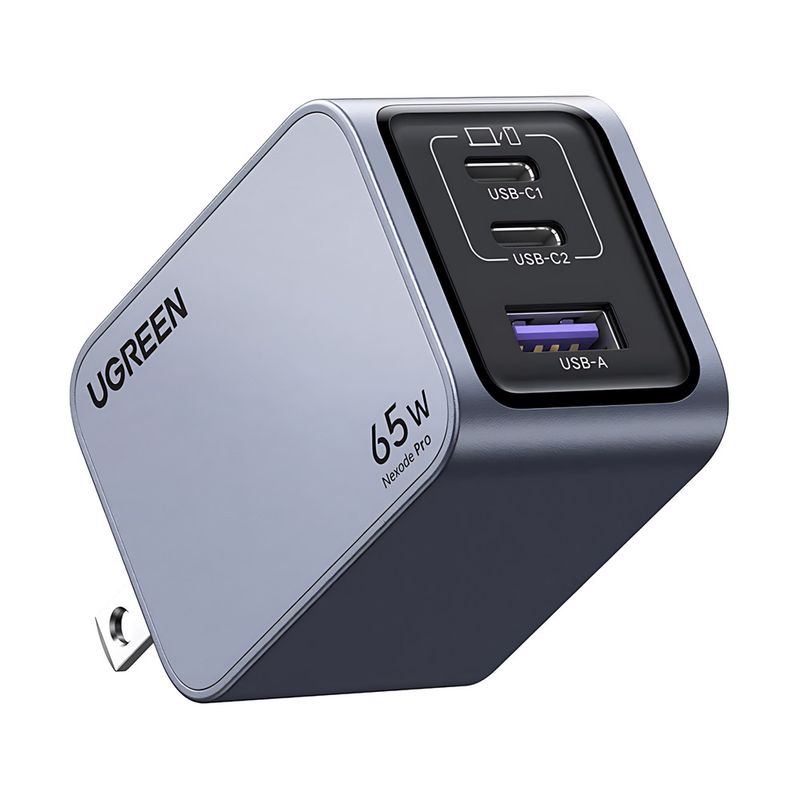 UGREEN - Cargador de Pared Portátil UGREEN Nexode Pro 65W Tipo C
