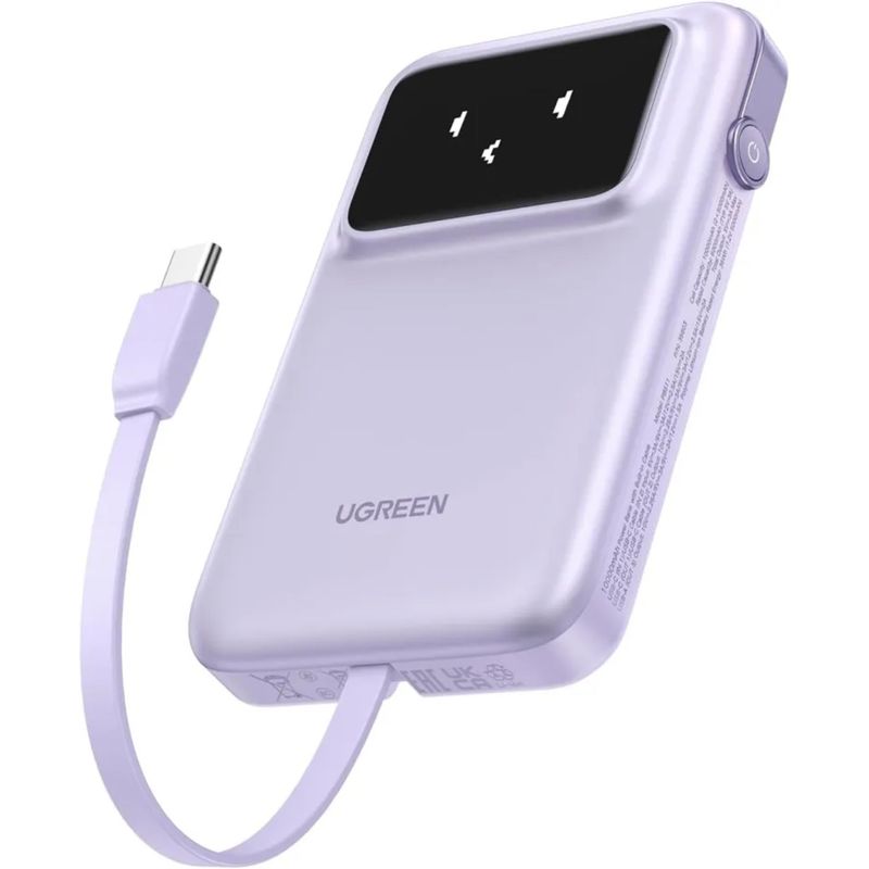 UGREEN - Power Bank UGREEN PB511 Rosado 10000mAh con Carga Rápida 30W