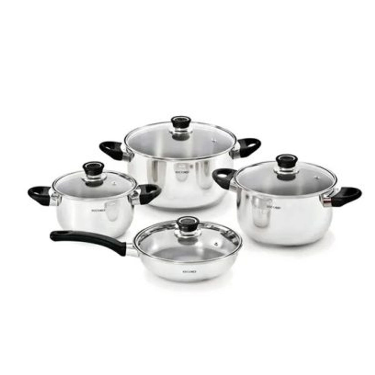 RECORD - Juego de Ollas Inoxset de 8 piezas