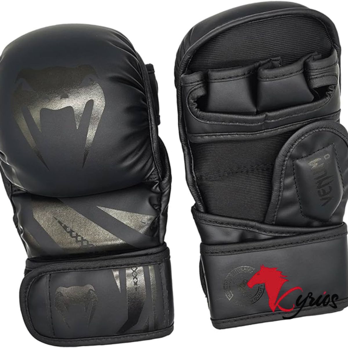 NO LOGO - GUANTES VENUM IMPORTADA DE SPARRING TALLA M COLOR NEGRO