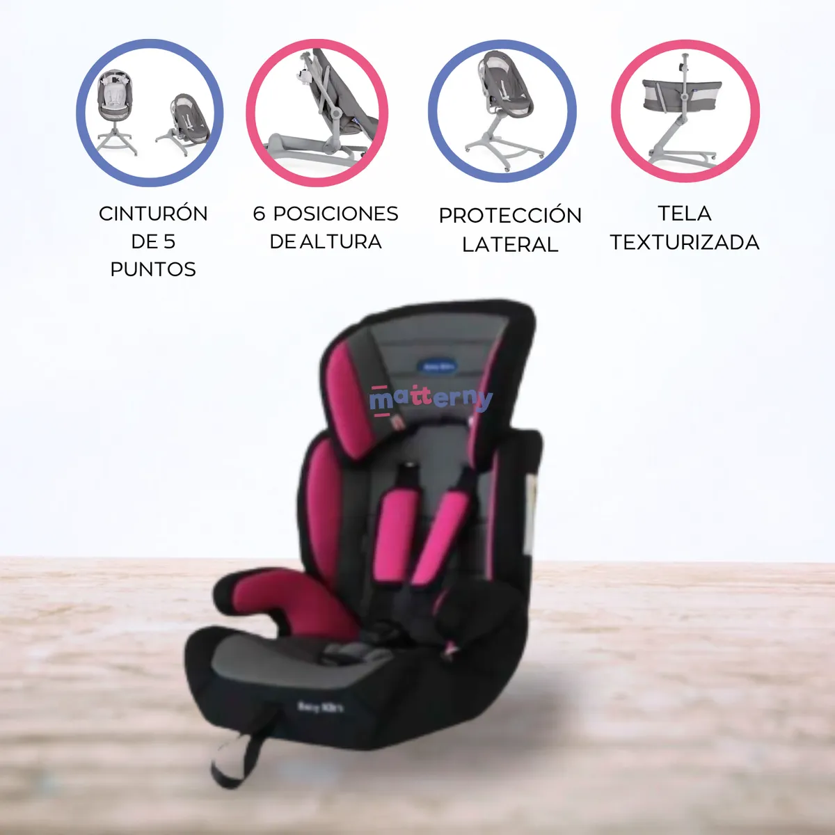 BABY KITS - Silla de Auto «SUZUKA»