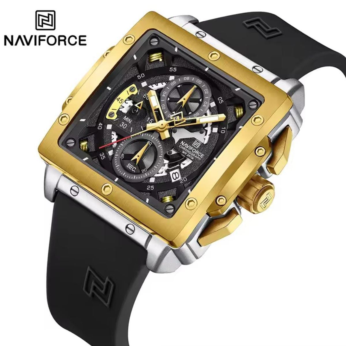 NAVIFORCE - Naviforce amarillo negro NF8064