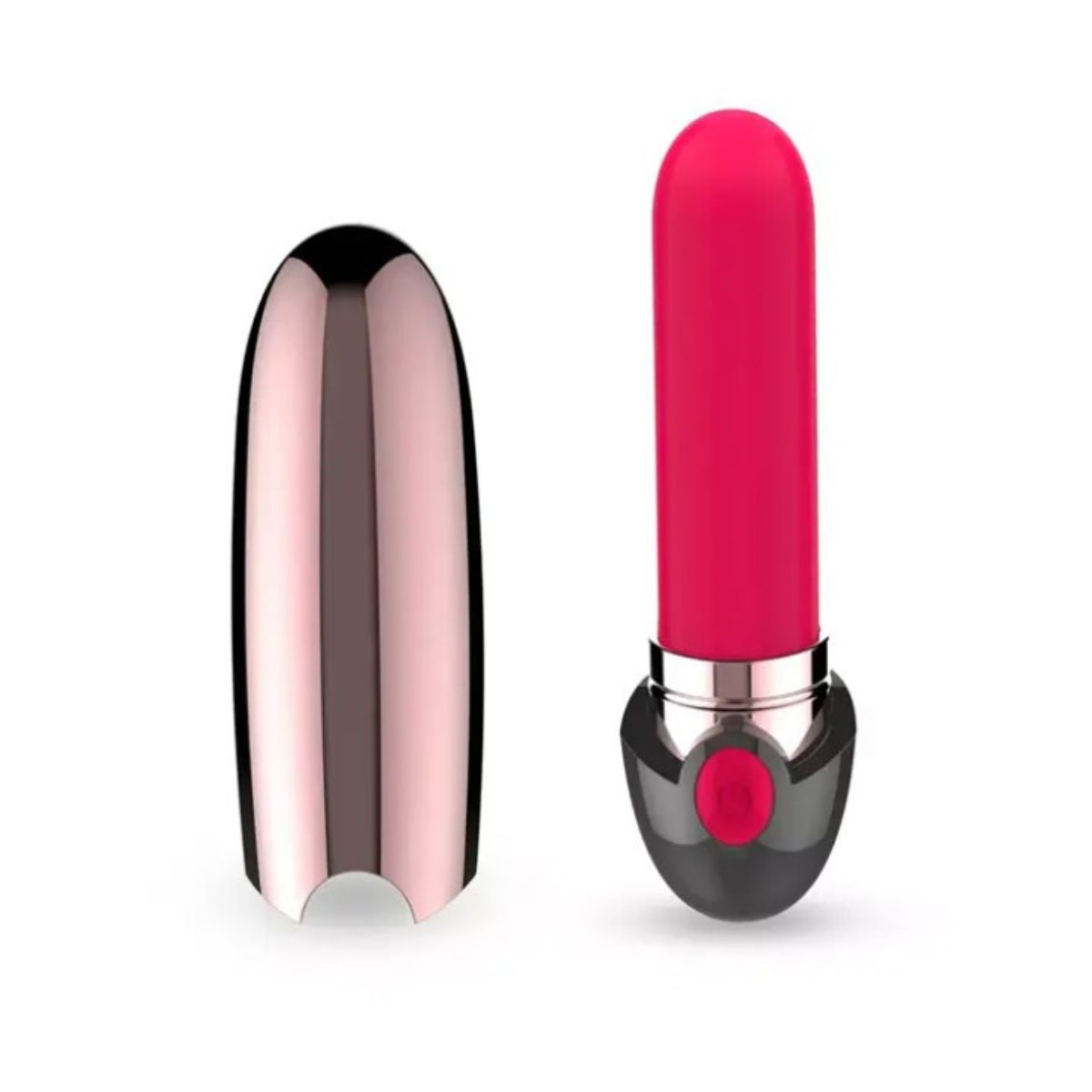 GENERICO - Mini lápiz labial vibrador - rosado