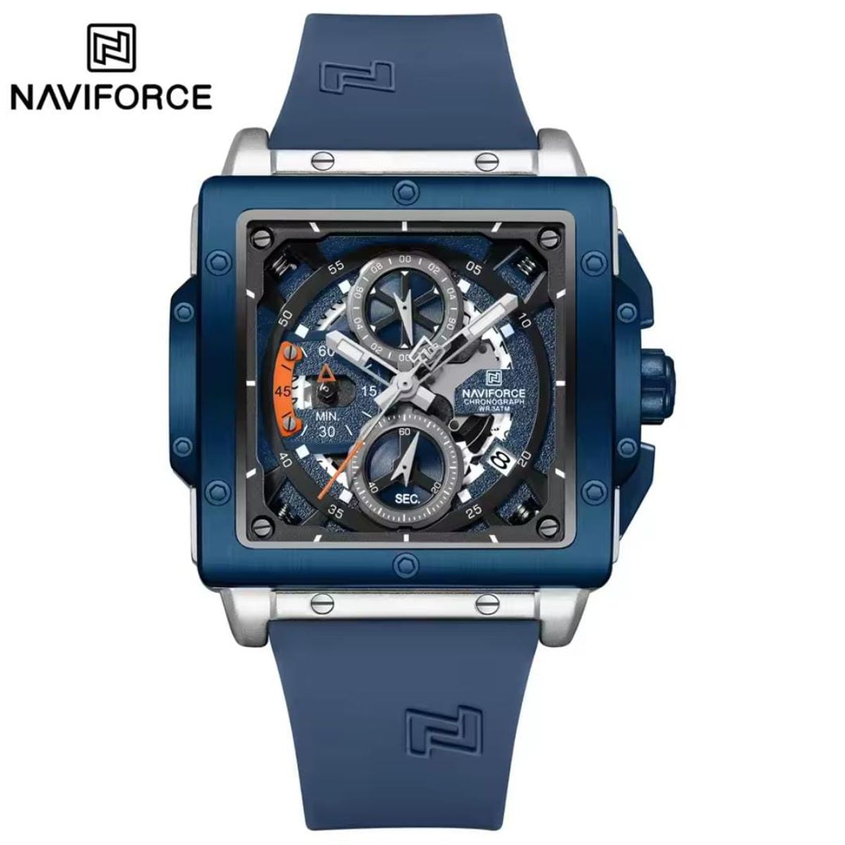 NAVIFORCE - Naviforce azul blanco NF8064