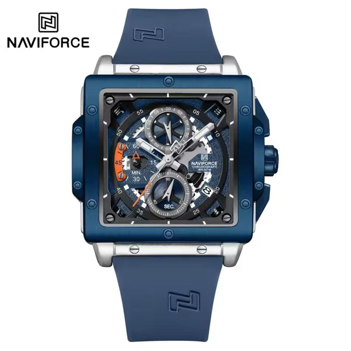 NAVIFORCE - Naviforce azul blanco NF8064
