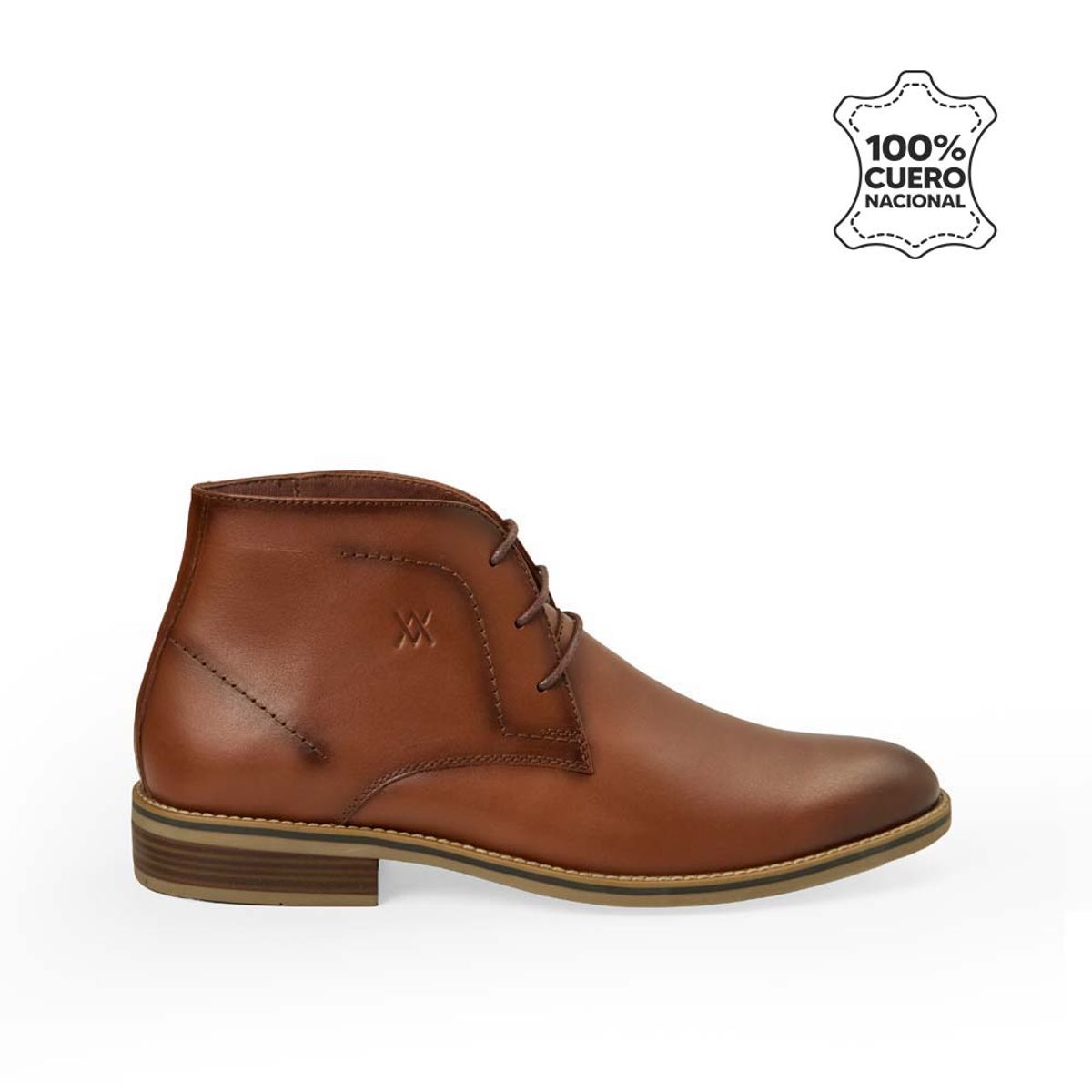 VIALE - Botín Derby Casual ANGELO-2532 Cobre Viale Homme Cuero
