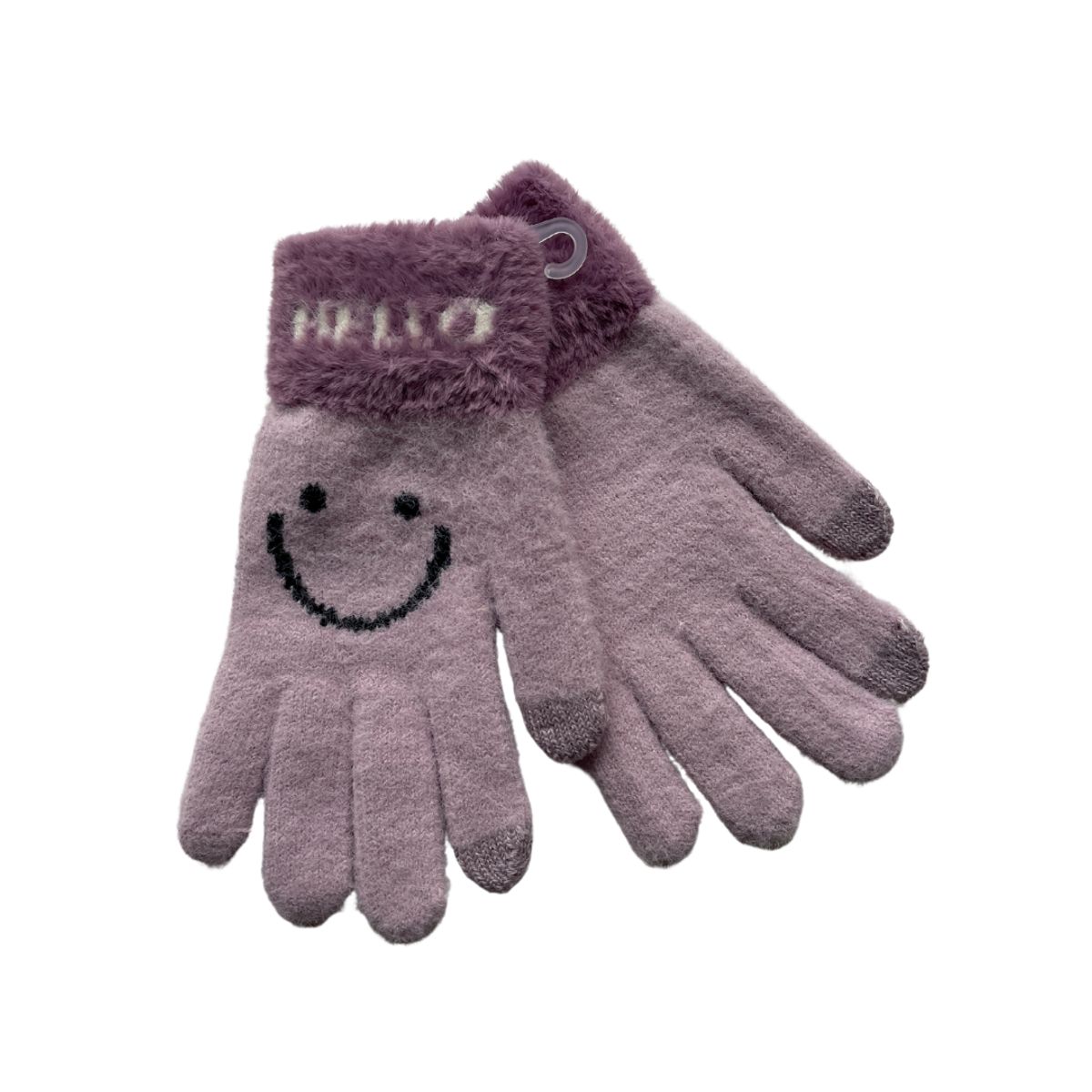 KAST PE - Guantes invierno Unisex Happier joven mujer Compatibilidad Táctil