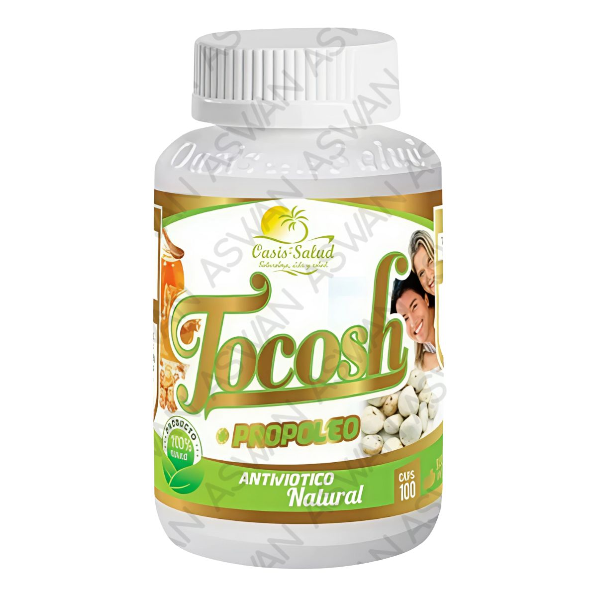 GENERICO - TOCOSH + PROPOLEO 100 CAPSULAS - OASIS DE SALUD