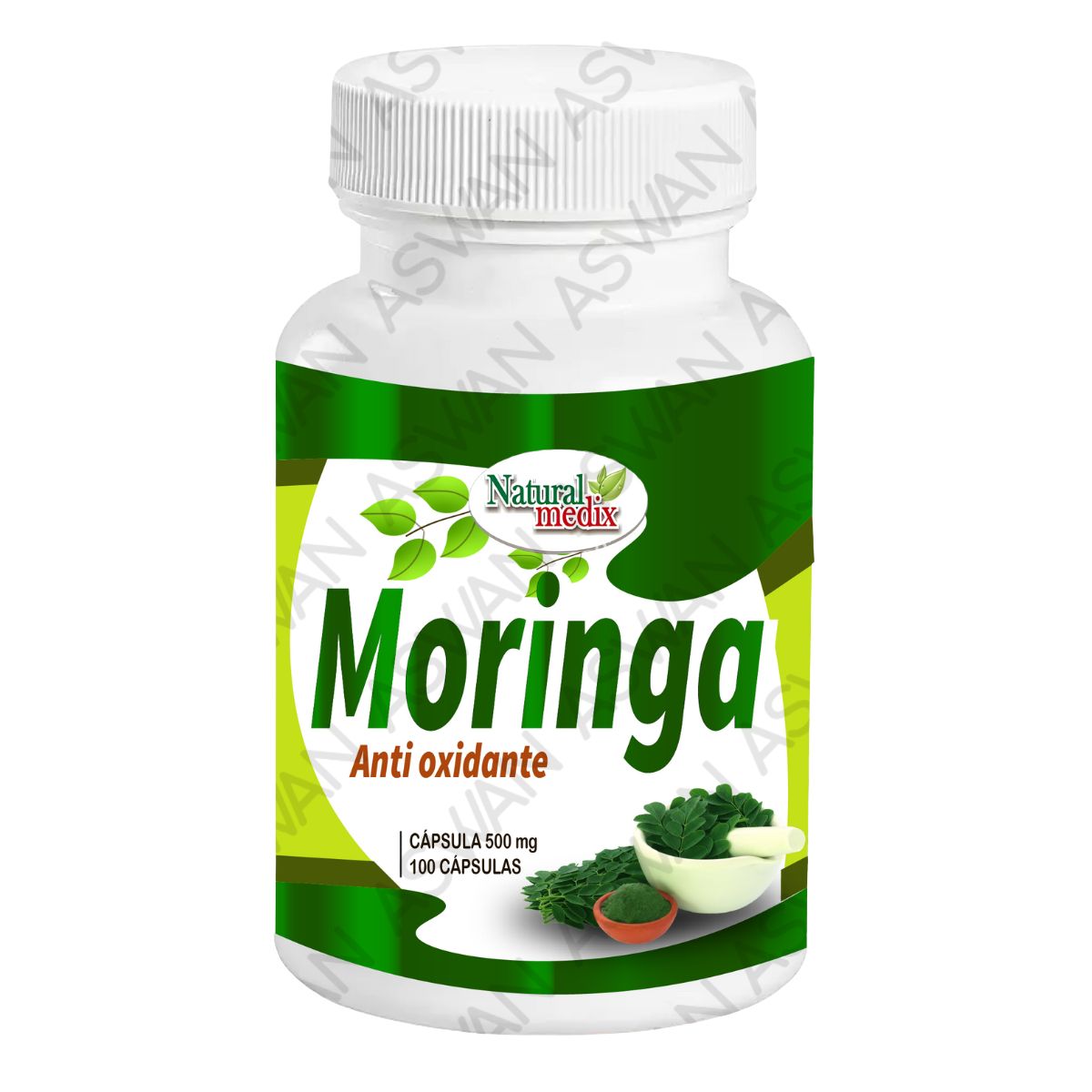 GENERICO - MORINGA ANTIOXIDANTE 100 CAPSULAS - NATURAL MEDIX