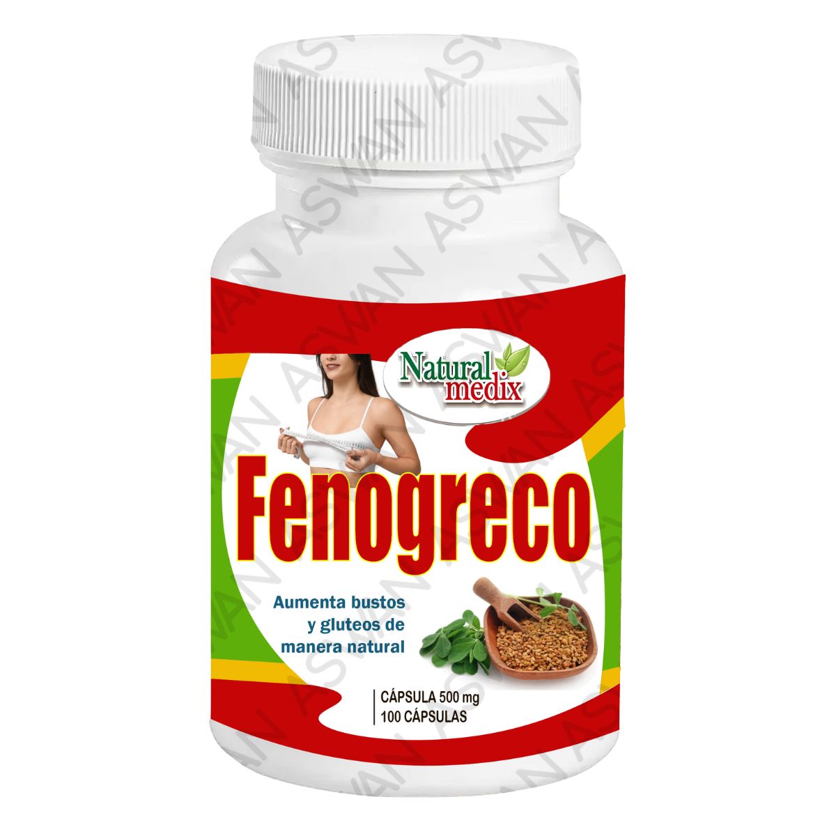 GENERICO - FENOGRECO 100 CAPSULAS - NATURAL MEDIX
