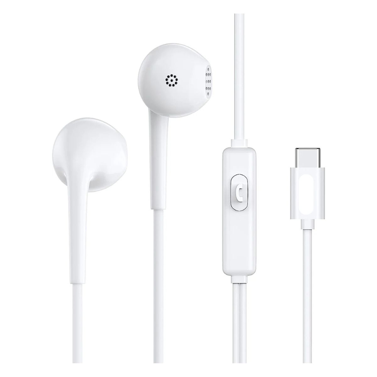 GENERICO - Audífonos alámbricos tipo c 1HORA