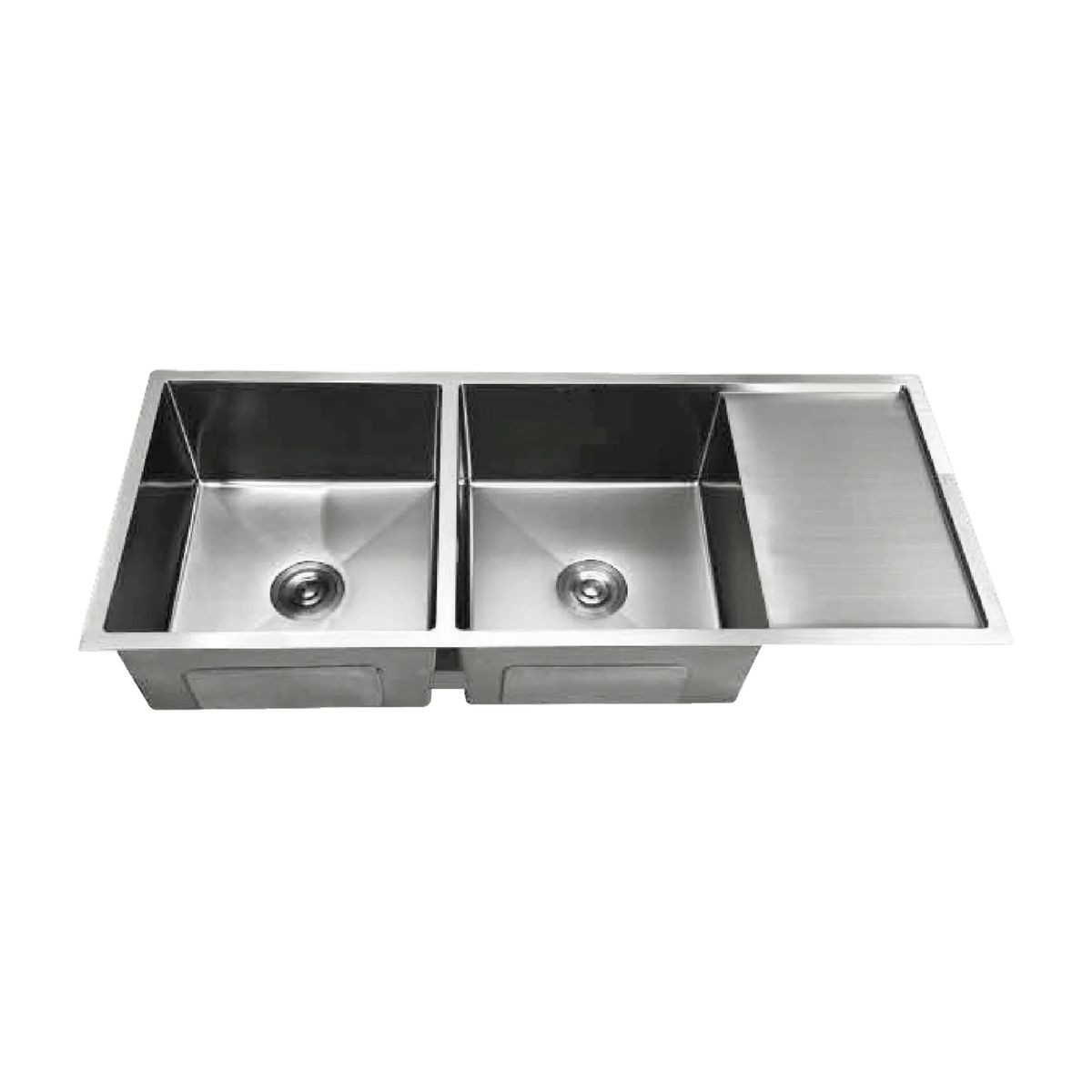 FRATELLI - Lavadero Stainless PMarmol Doble Poza Signature 120X50X23Cm - Fratelli