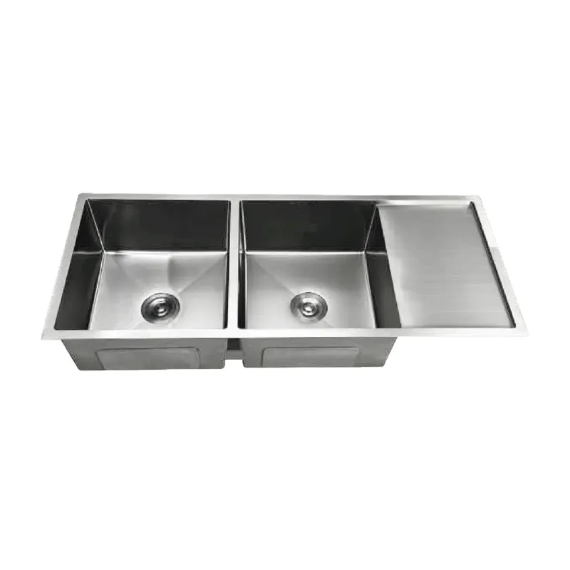 FRATELLI - Lavadero Stainless PMarmol Doble Poza Signature 120X50X23Cm - Fratelli