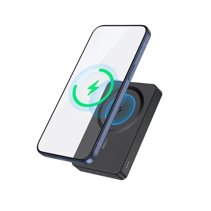 GENERICO - Batería Portátil Magnético Inalámbrico Powerbank USB-C 5000mAh