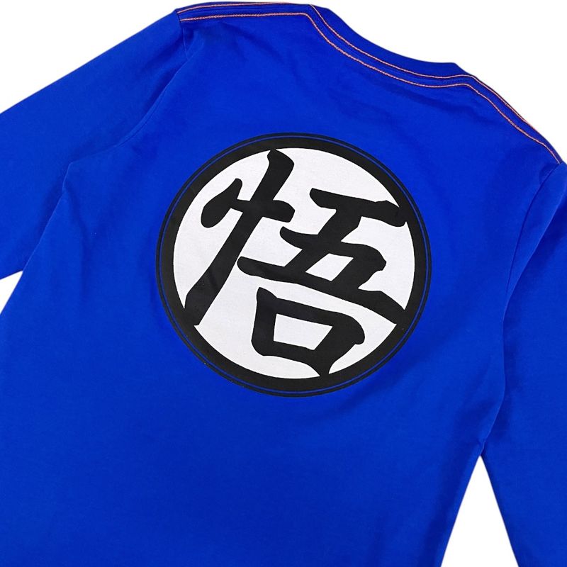 TOEI ANIMATION - POLO MANGA LARGA DRAGON BALL AZUL NIÑO