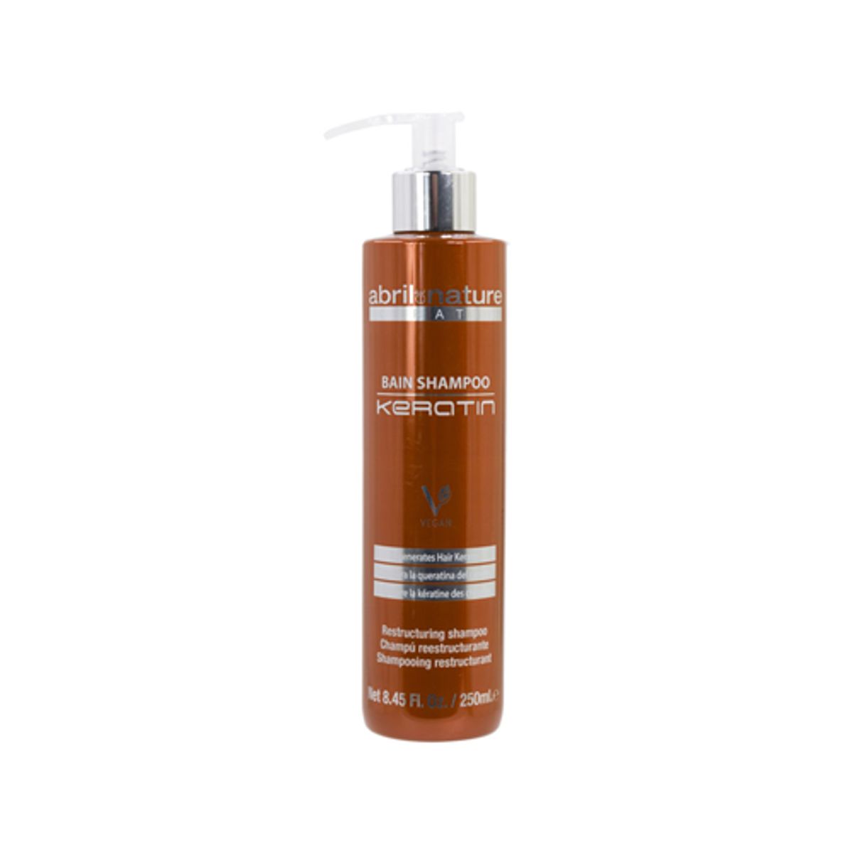 ABRIL ET NATURE - SHAMPOO KERATIN 250ML - ABRIL ET NATURE - Montalvo Spa