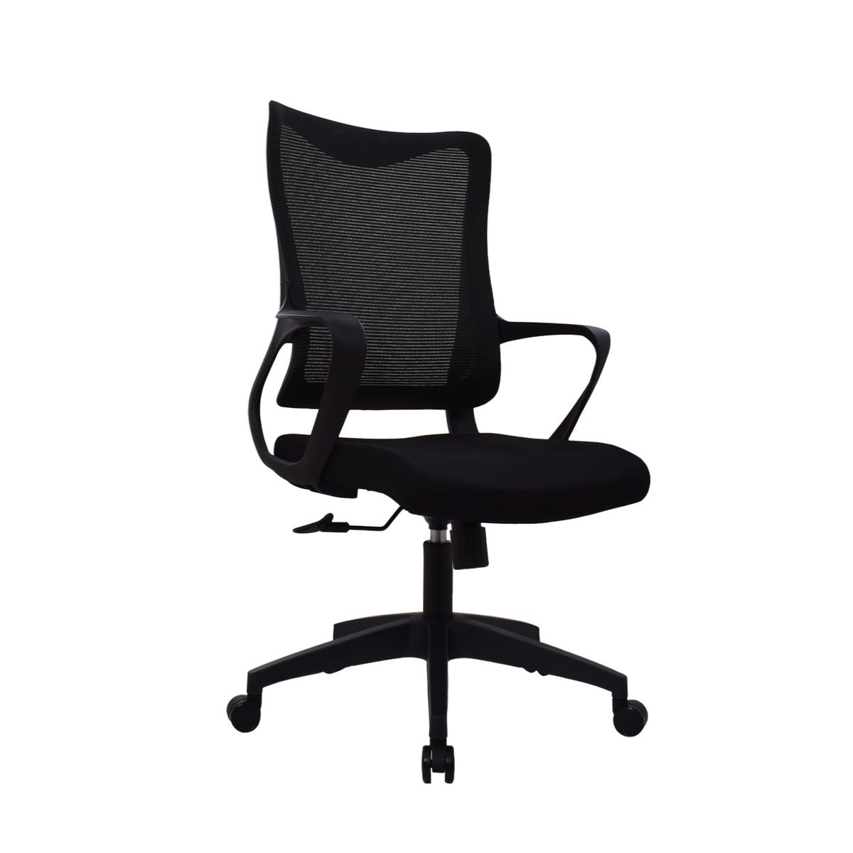 BONNO - Silla de Escritorio Rigs Negro Bonno