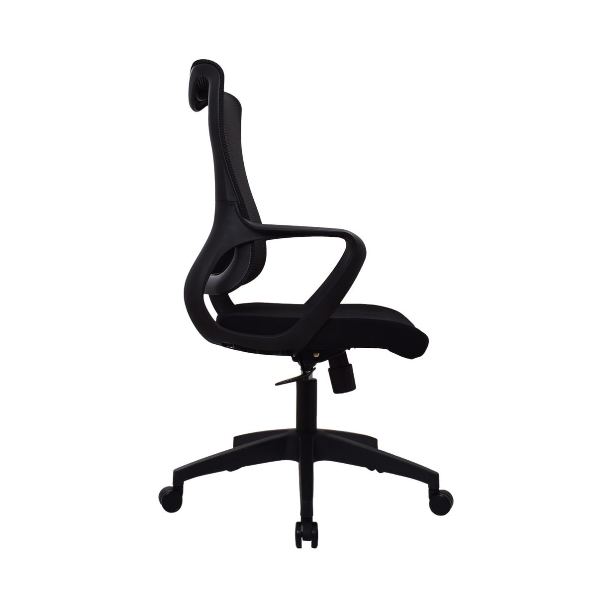 BONNO - Silla de Escritorio Rigs Negro Bonno