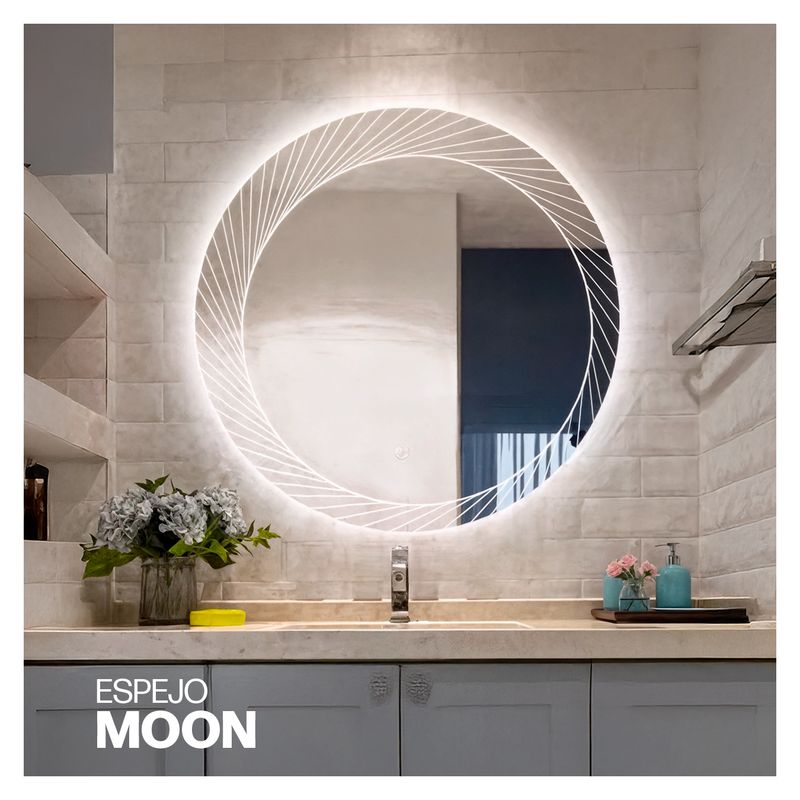 STONE - ESPEJO LED TACTIL MOON STONE