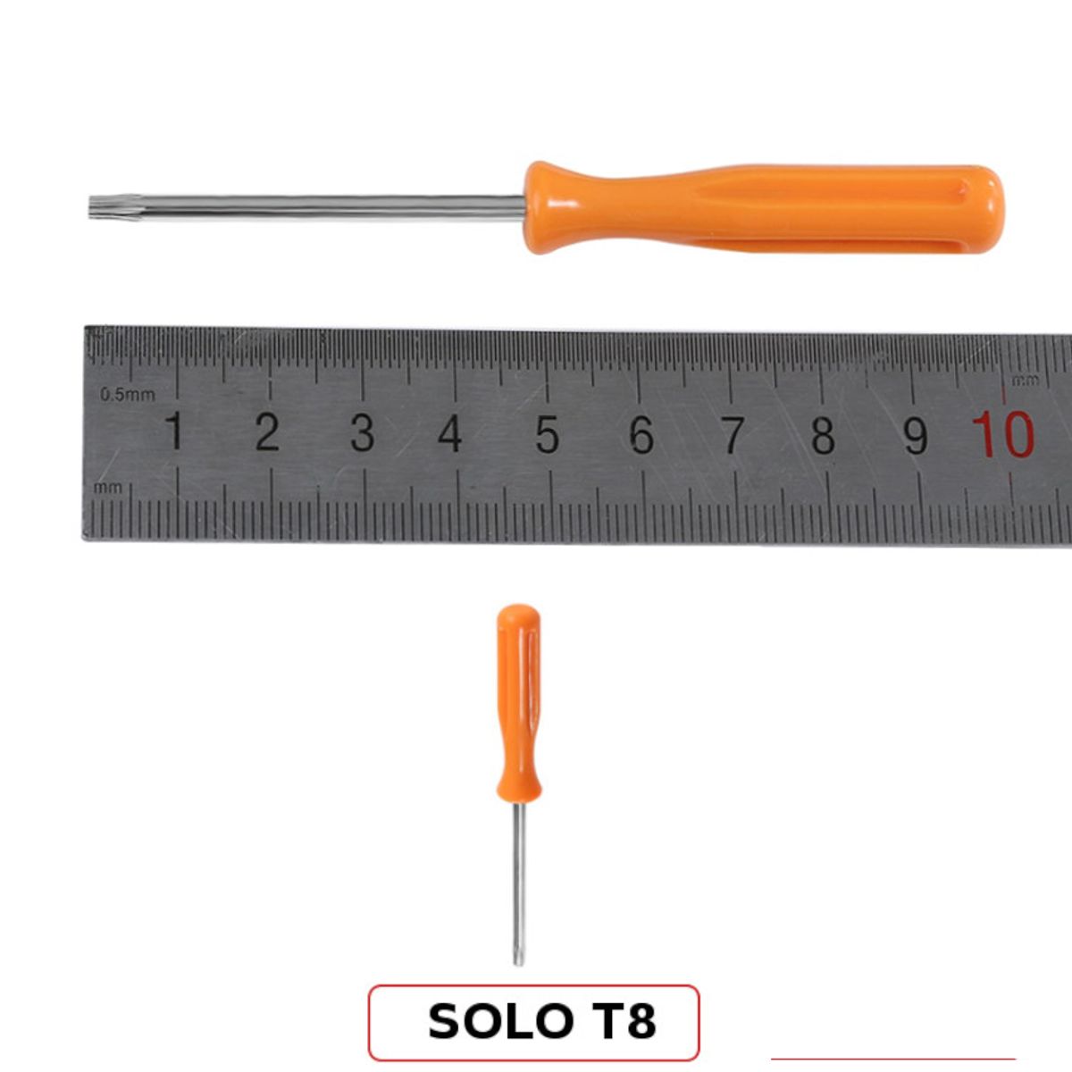 GENERICO - Desarmador Torx Con Seguro Seguridad T8 T8X PS3 PS4 XBOXX