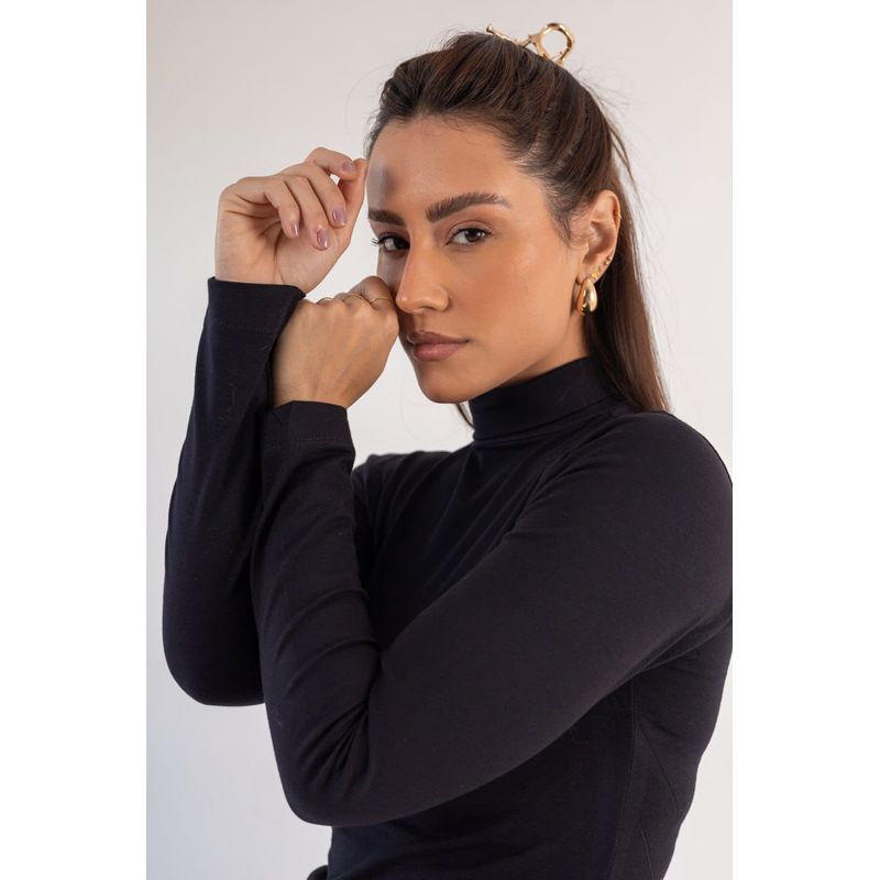 GENERICO - Cafarena cuello alto Manga Larga