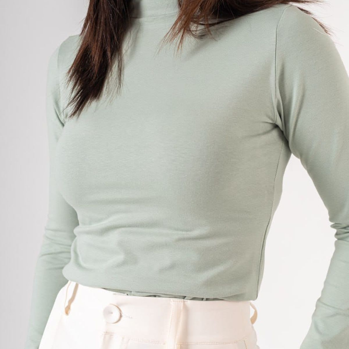 GENERICO - Cafarena cuello alto Manga Larga