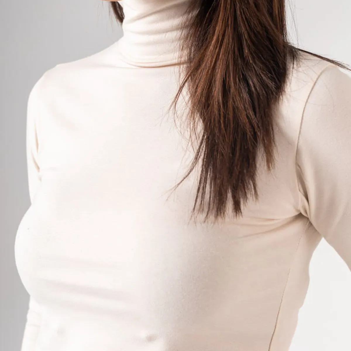 GENERICO - Cafarena cuello alto Manga Larga