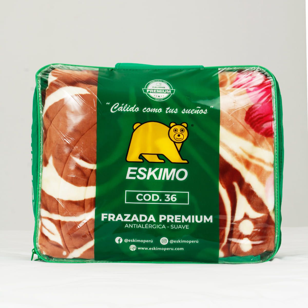 ESKIMO - Frazada ESKIMO Premium Plaza y Media