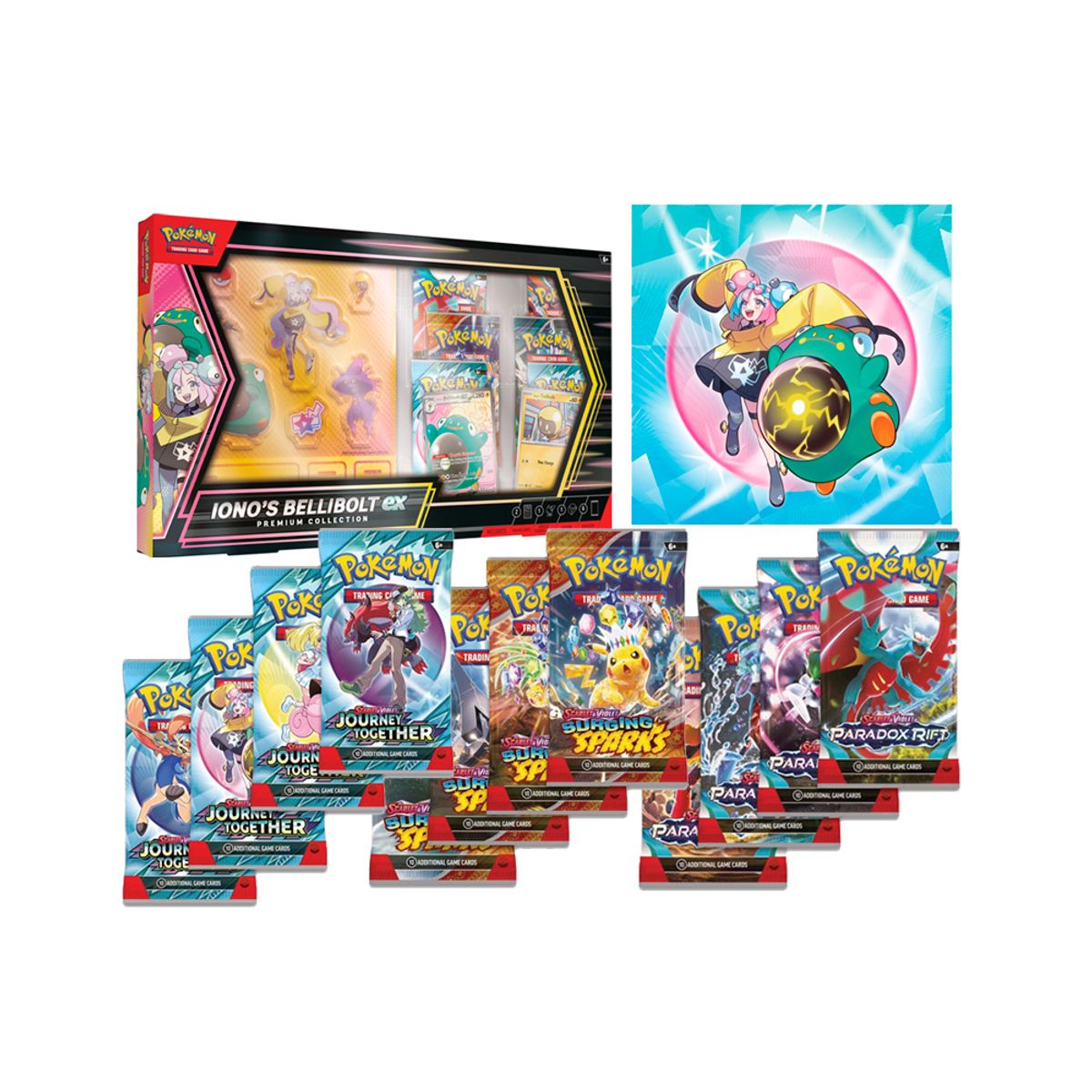 POKEMON - Pokemon TCG Ionos Bellibolt Ex Premium Collection Ingles
