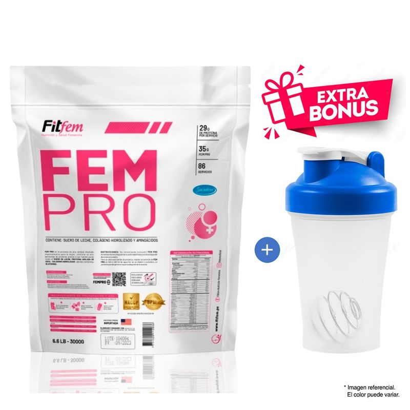 FITFEM - Fem Pro 3000Gr - 3KG Protein Fitfem Chocolate