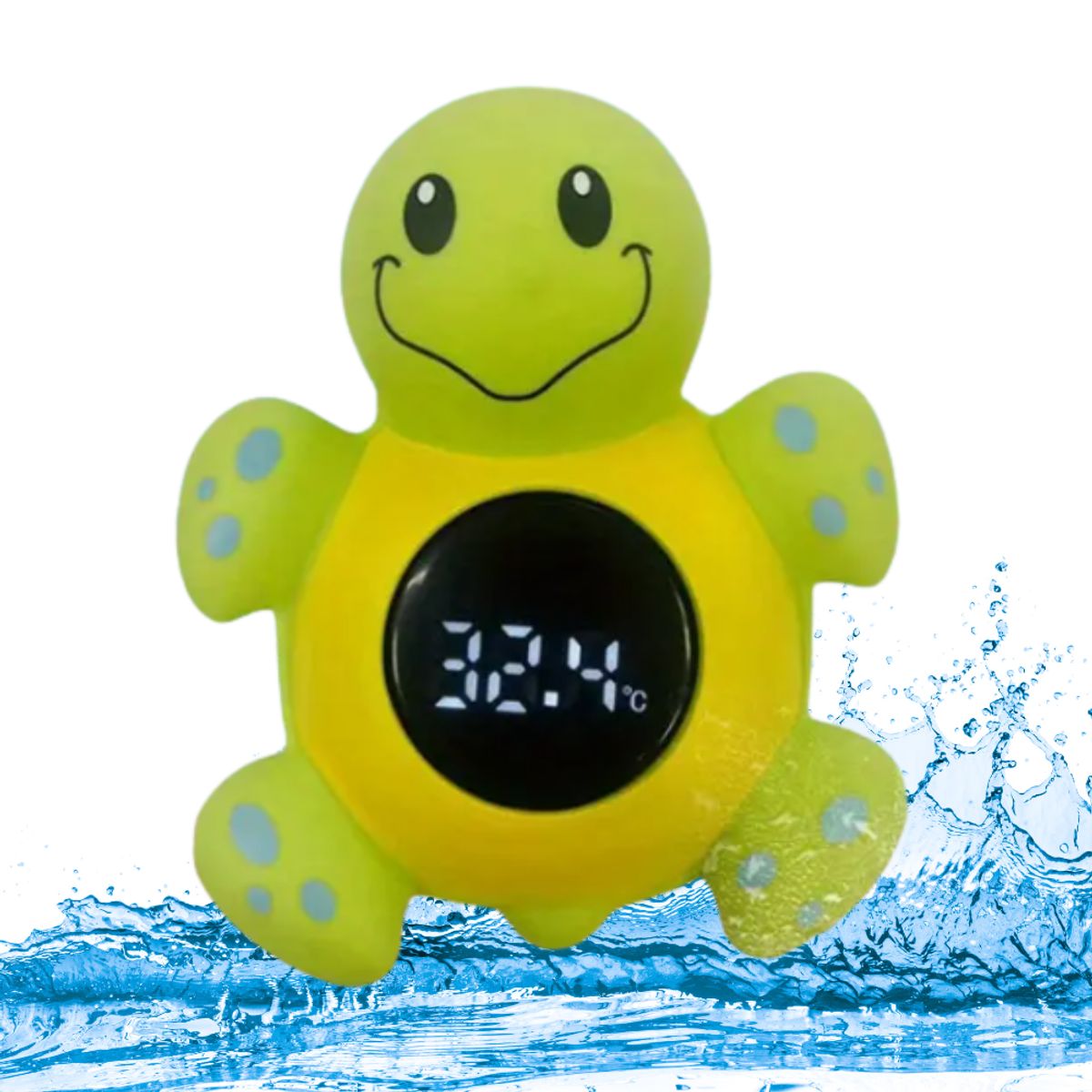 GENERICO - TORTUGA PARA MEDIR LA TEMPERATURA DEL AGUA DEL BAÑO