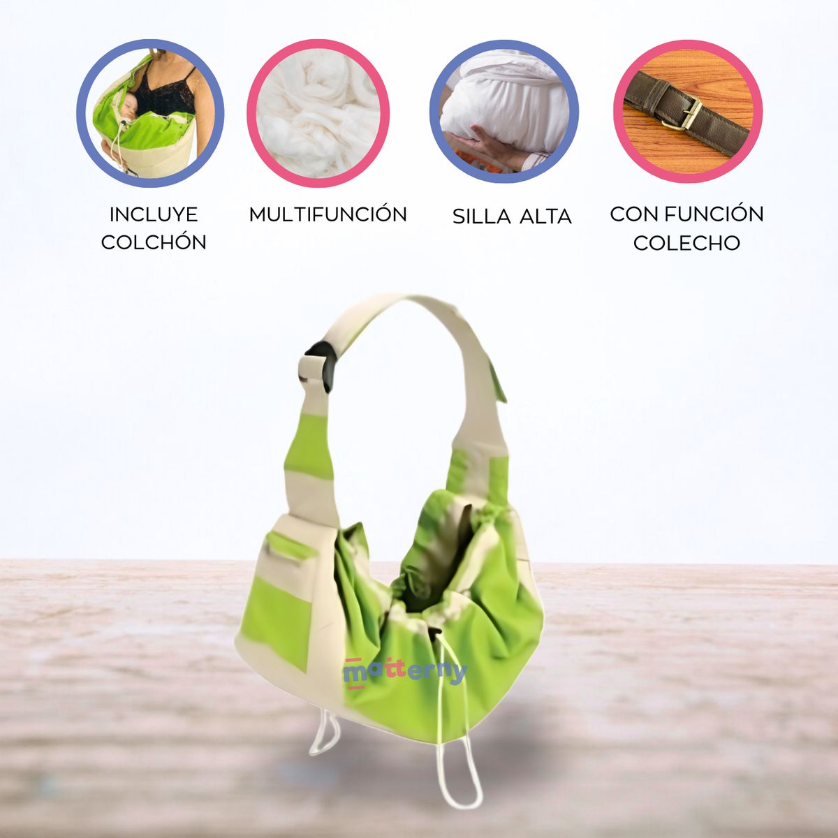 BABY KITS - Canguro «SIESTA» Green