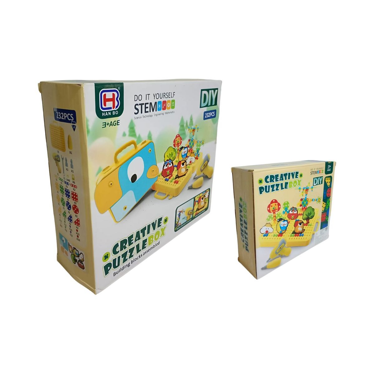 GENERICO - Rompecabezas Mosaico Bird Creativo 3D con Taladro