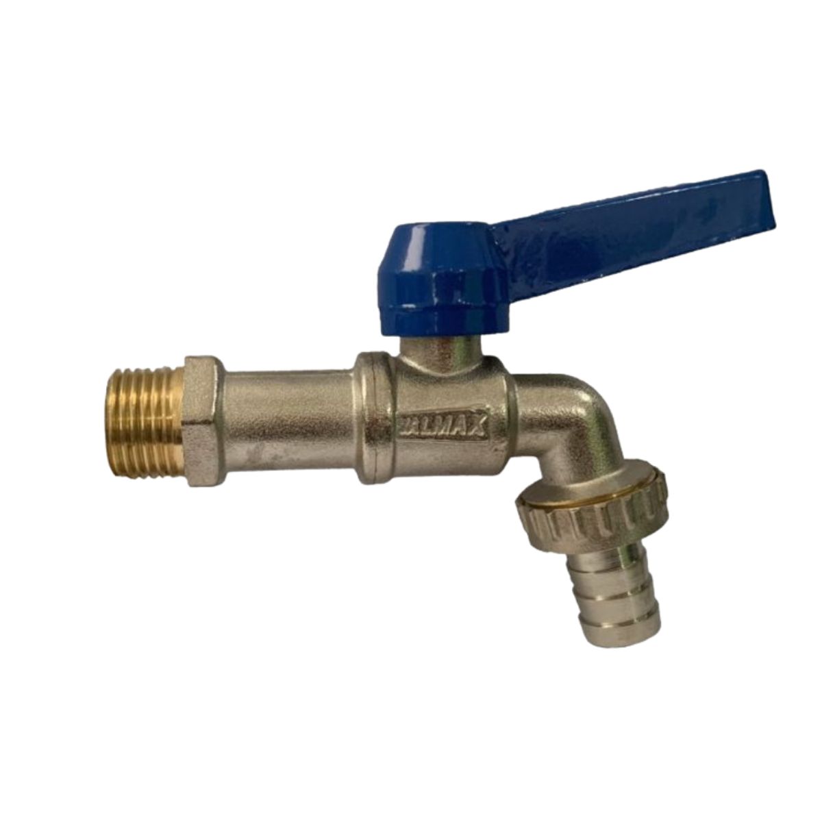 VALMAX - Llave Esférica Para Jardín 1/2" Pesada Valmax - Gris  Azul